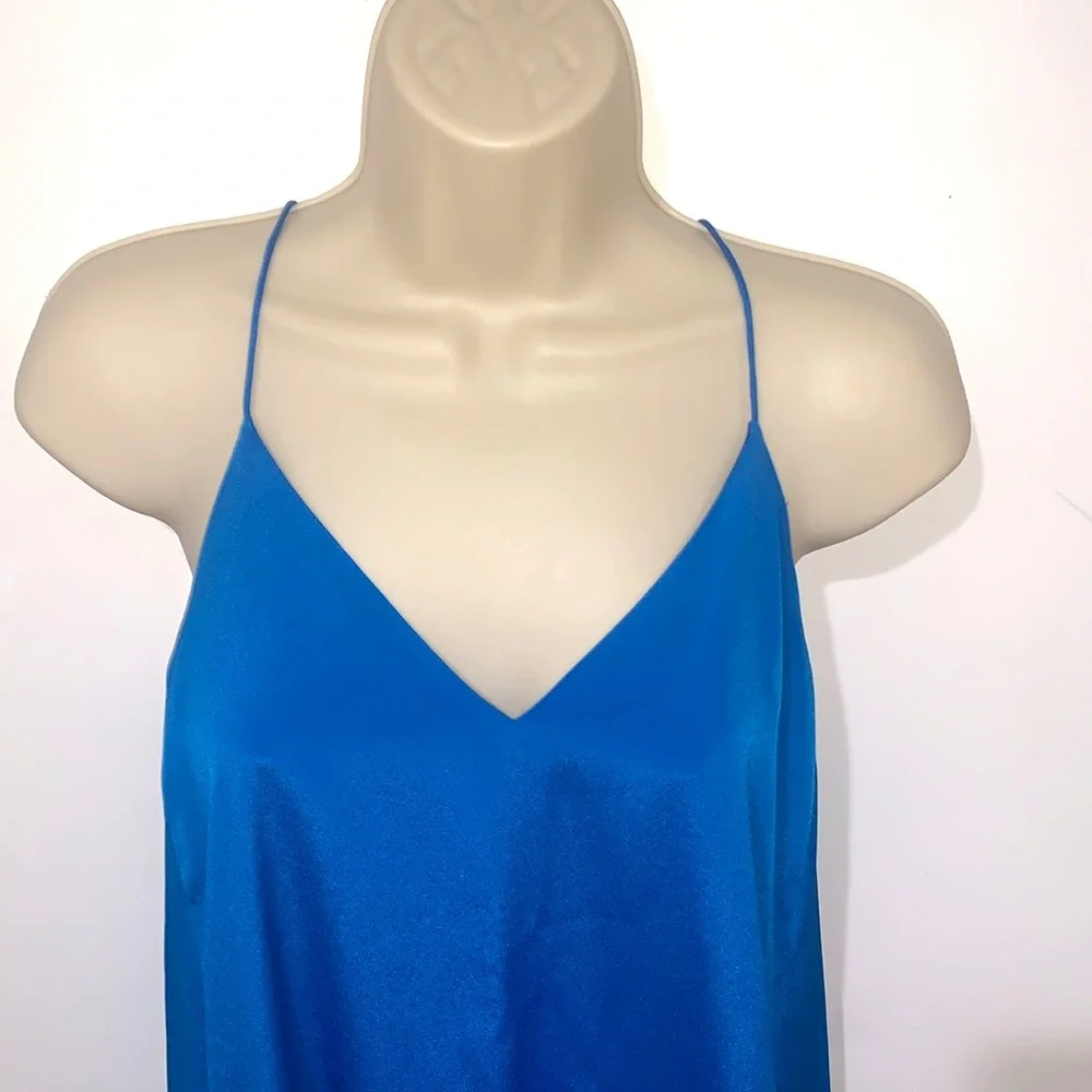 J.Crew Electric Blue Racer Back Dress w/Pockets